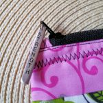 Flowers and Swirls Zipper Bag 2