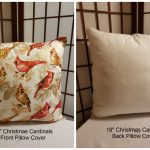 Christmas Cardinals pillow covers(1)