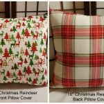 Christmas Reindeer pillow covers(1)