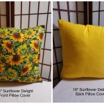 Sunflower Delight pillow covers(1)